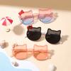 Summer Children Cute Sunglasses Acrylic Bow Outdoor Uv Protection Sun Glasses Baby Girls Classic Kids Boy Uv400 Eyewear