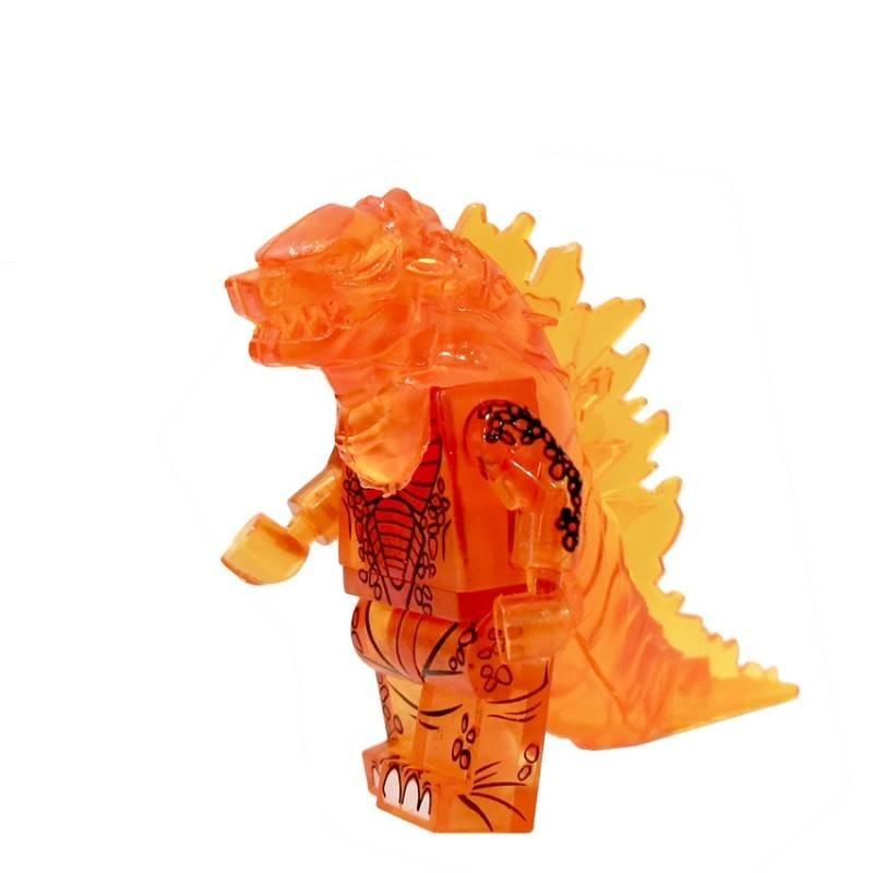 Высококачественный Pg8090 Сторонний конструктор Годзиллы 8 цветов Детская сборочная игрушка