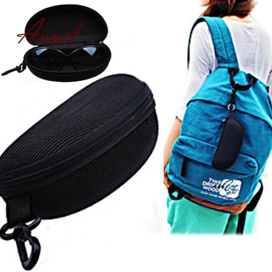 Портативный жесткий чехол на молнии, коробка для очков, солнцезащитные очки, сумка