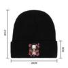 Kimetsu Neko Yaiba Nezuko Skullies Шапочки Шапки Зимние женские вязаные шапки унисекс для взрослых Унисекс Demon Slayer Аниме Манга Капот Шапки