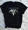 Винтажная Музыкальная Группа Queensryche Тяжелый Хлопок Черная S-5XL Унисекс Рубашка Унисекс Футболка
