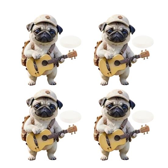 Автомобильный освежитель воздуха акриловый пес клипса на воздуховод декоративный аромат для автомобиля клипса для автомобильного кондиционера нержавеющий пес любит подарок аксессуары для салона автомобиля