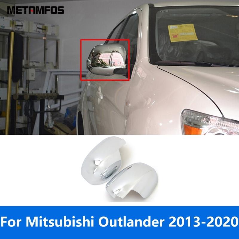 Накладка на зеркало заднего вида и боковые зеркала для Mitsubishi Outlander 2013-2017 2018 Хромированный Защитный Аксессуар Авто Стайлинг