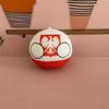 10cm Polandball Plush Toy UK Ukraine Germany Countryball Stuffed Doll Decoration