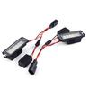 ALLOYSEED 2Pcs12V светодиодные лампы подсветки номерного знака автомобиля внешние аксессуары для VW GOLF 4 5 6 7 Polo 6R