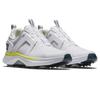 Женские туфли для гольфа FootJoy Hyperflex BOA 3E, бело-желтые, 22,5 см,