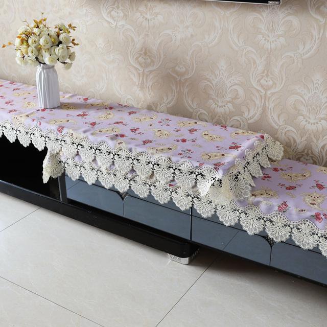 Европейский стиль, ТВ-шкаф, скатерть, тканевый чехол, полотенце, кружевная ткань для гостиной, пылезащитный чехол, бытовой коврик для журнального столика, прямоугольник