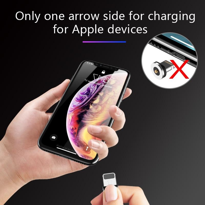 Magnetic Charge 3 Base In 1 Typec Micro Usb For Iphone Lighting Charging Universal Phone Bracket