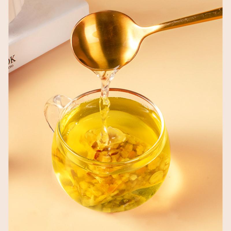 Чай из персика «Пять пальцев» Poria cocos, чай из красной фасоли и ячменя, пакетированный чай для здоровья