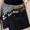 Round Bohemian Style Waistband Vintage Ethnic Style Belt  Dress Accessories
