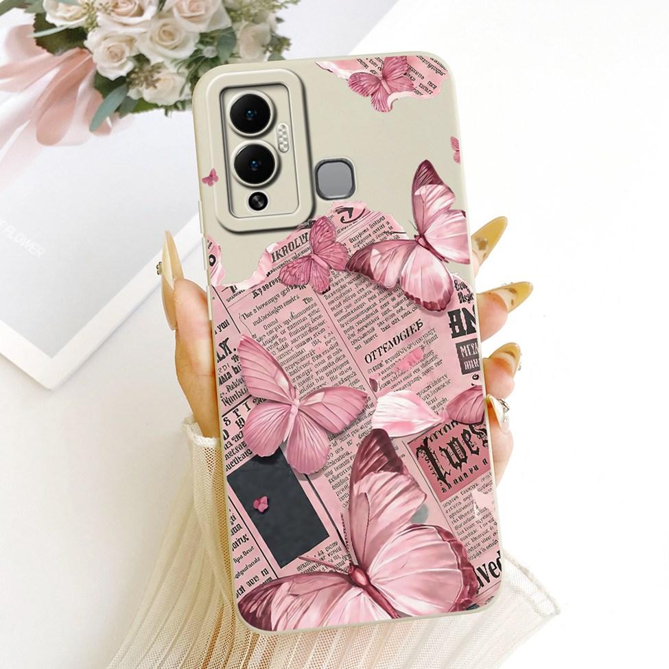 Чехол Для Infinix Hot 12 Play Чехол Модный Мультяшный Милый Забавный Расписной Силиконовый Чехол Для Телефона Для Infinix X6816 X6816C