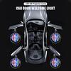 2026 Hot Sticker Car Door Wireless Welcome Light LED HD Projector Lamp  Decoration For Alfa Romeo 156 159 147 4C 8C 166 Giulia G