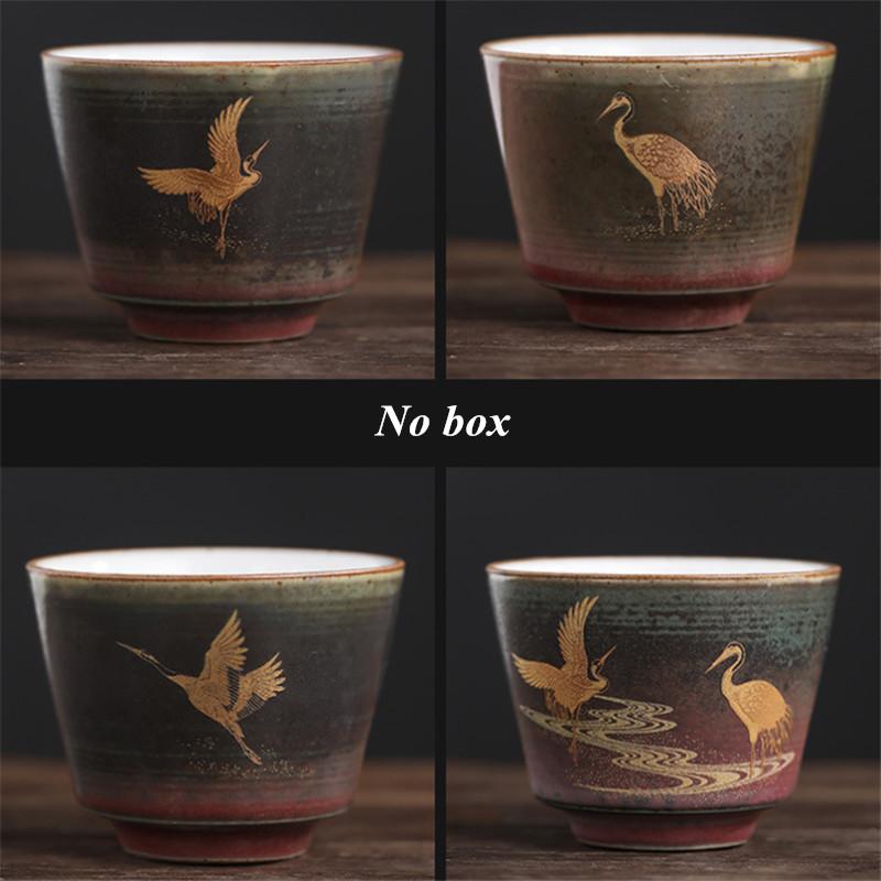 Ручная работа в печи для грубой керамики, смена мастер-чайной чашки, керамическая ручная роспись, кран, чайные чашки, чайный сервиз, посуда для напитков
