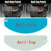 Motorcycle Helmet Clear Anti-Fog Rainproof Film Helmet Lens Durable Nano Coating Sticker Moto Safety Driving Helmet Accessories