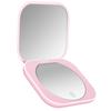 Portable LED Makeup Mirror Vanity Mirror with Lights Folding Touch Control Double Sided Lighted Mirror for Women Gift