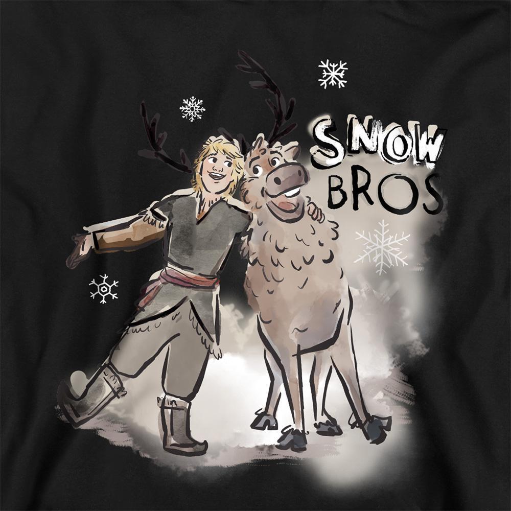 Frozen Childrens/Kids Snow Bros Sven & Kristoff Hoodie