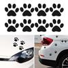 Automobile Decoration Creative Fashion Footprint Prints Car Sticker  Cute Cat Paw