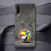Силиконовый чехол с футбольным мячом для Samsung Galaxy A57 A56 A55 A36 A35 A37 A26 A17 A07 A50 A50s A70 A80 A7 A9 2018 Обложка Огненный футбольный мяч