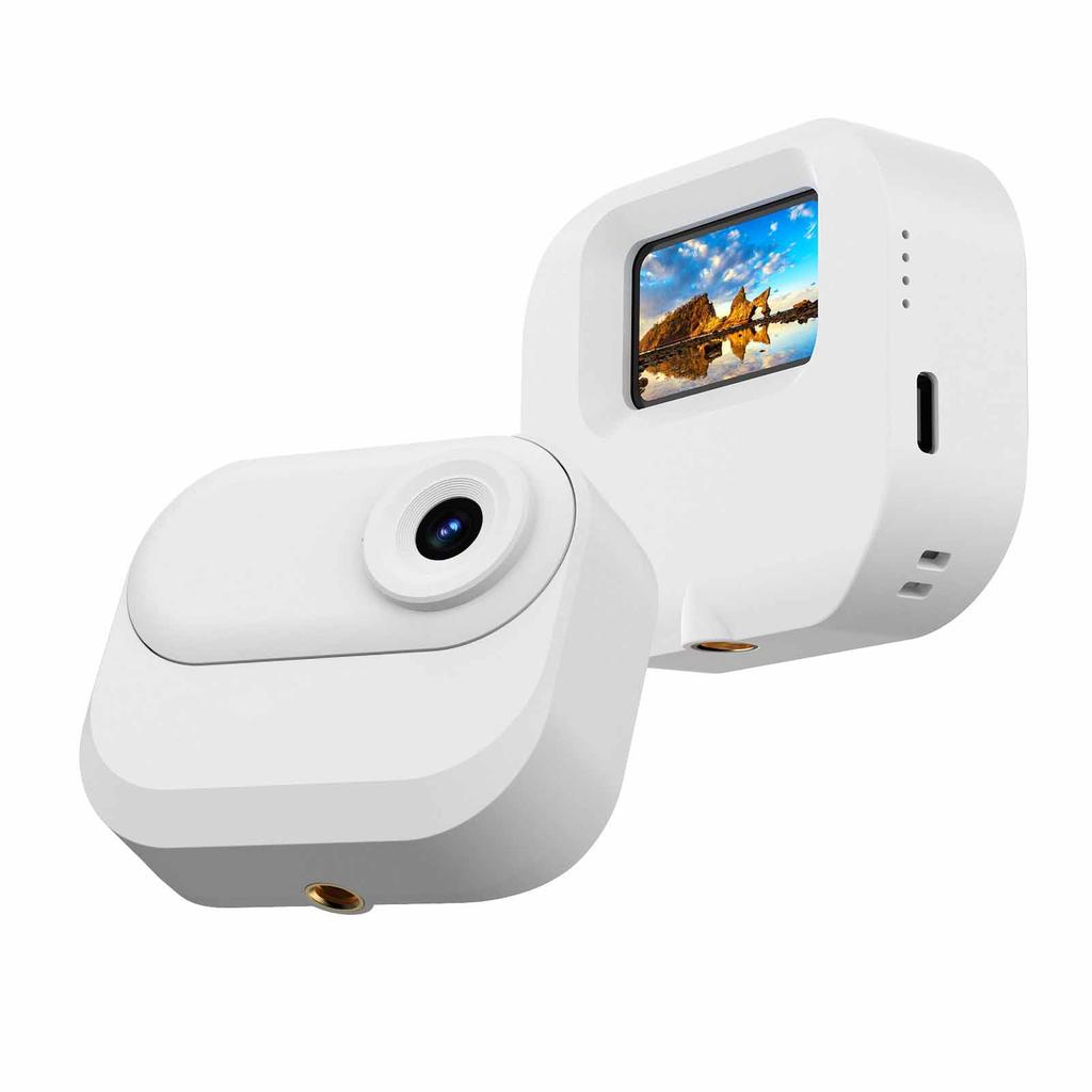 1080P Mini Sports Camera Tiny Action Camera with 1.47 Inch IPS Screen 130 degrees Wide Angle Lens with Battery