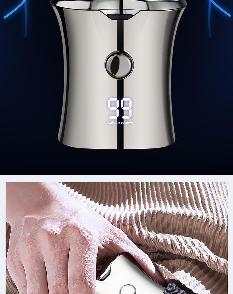 Smart Magnetic USB Rechargeable Travel Shaver