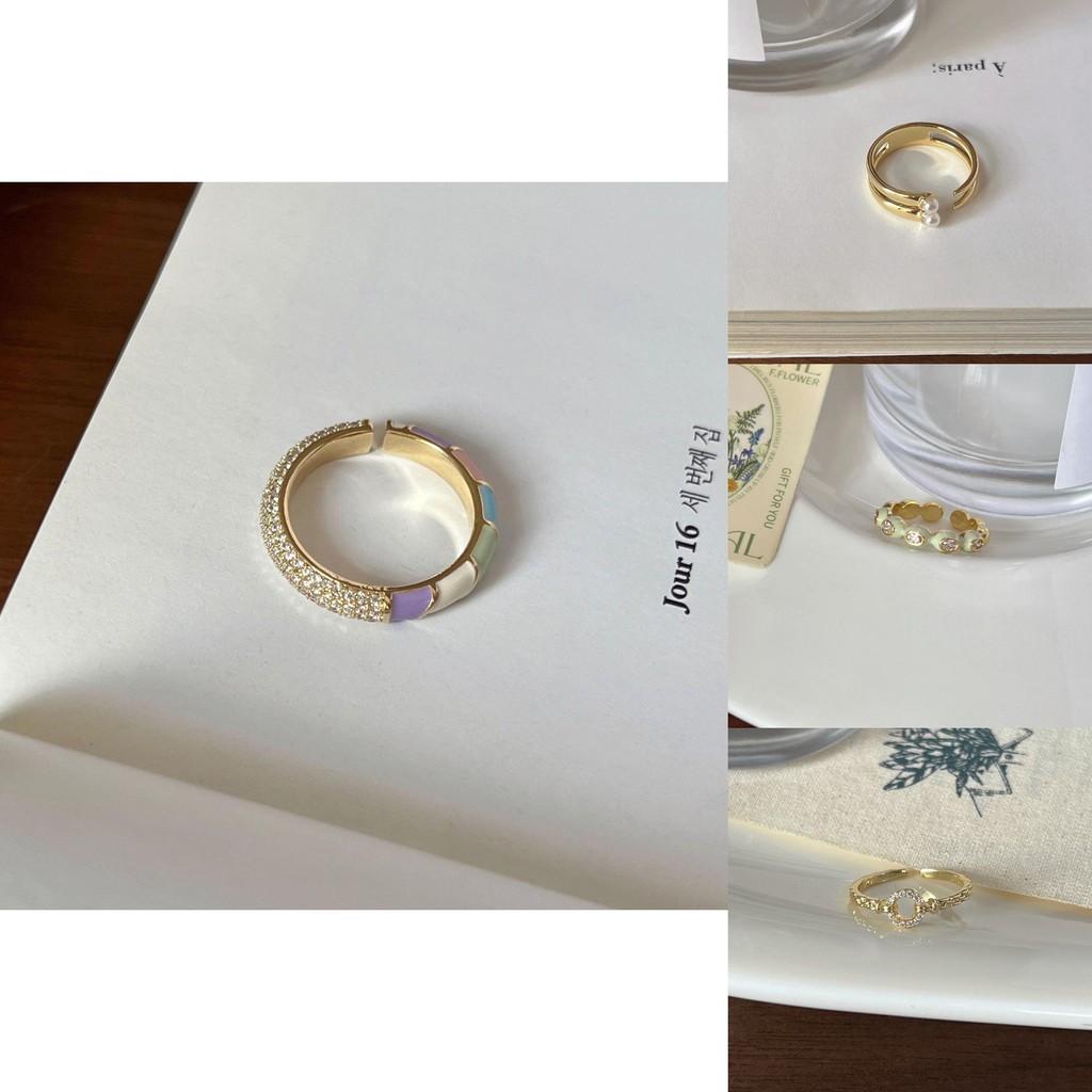 Elegant French Adjustable Style Ring For Women With Unique Geometric Design In Material Copper