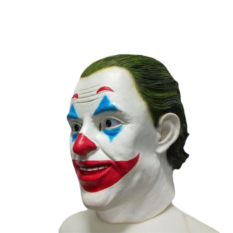 Batman Joker Latex Mask Halloween Horror Costume Party Collectible Film Makeup Prop