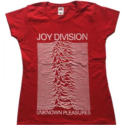 Женская/женская хлопковая футболка Joy Division Unknown Pleasures