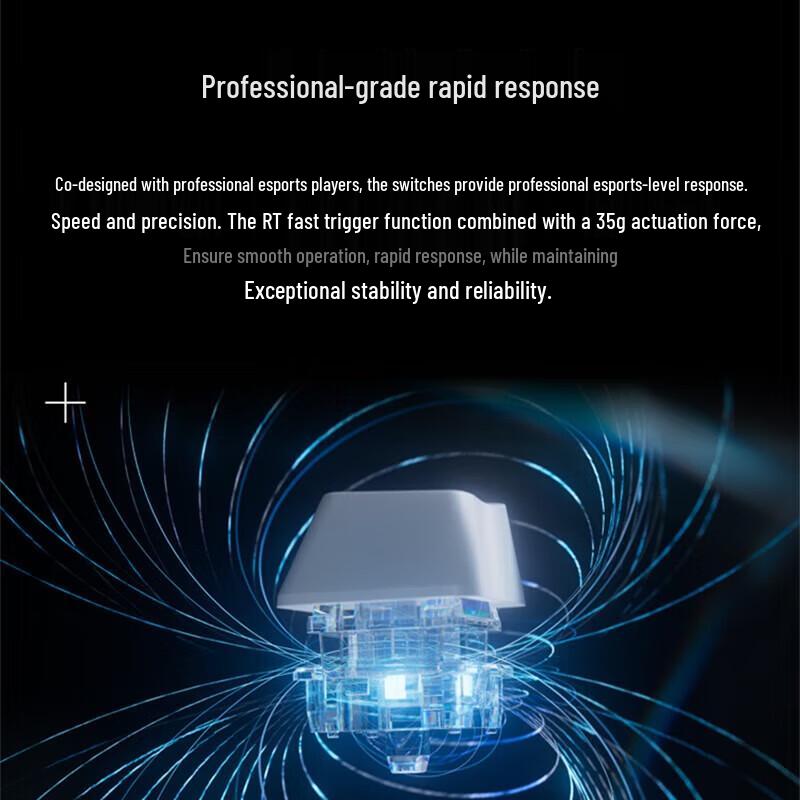 Logitech PRO X TKL RAPID Magnetic Switch RGB Gaming Keyboard