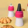 1/3/5Pcs Dual-Color Cream Piping Bags Converter Piping Bag Coupler Essential Cream Coupler Baking Decorating Tools Dessert Tools