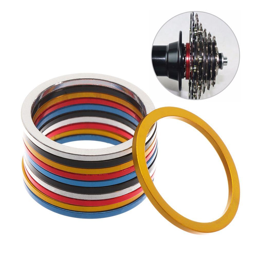 MTB Bike Accessories Axle Washer Gasket Flywheel Hub Spacers Bicycle Parts Bottom Bracket Washers