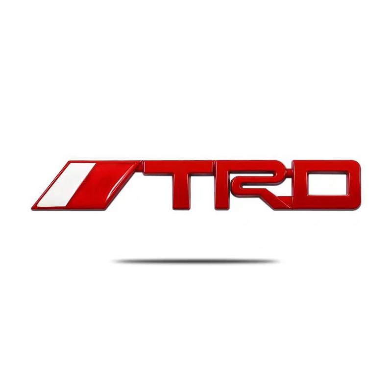 1 шт. 3D Металлическая Наклейка на Автомобиль Значок TRD Значок Декоративные Аксессуары Для Toyota GR Corolla Yaris Aygo Prius CHR Camry Auris Avensis