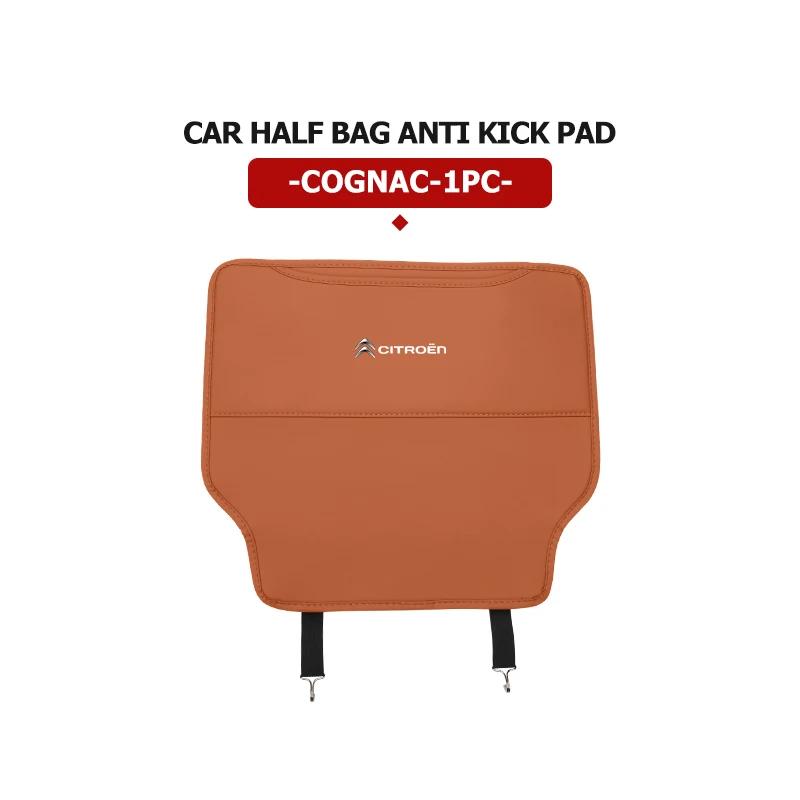 Leather Car Seat Back Protector Mat Prevent Dirty Anti Kick Pad For Citroen Grand Berlingo Jumper Celysee Xsara Picasso Aircross aia256