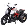 Модель мотоцикла Ducati Diavel в масштабе 1/12, литая модель из сплава, детская игрушка, детский подарок, подарок на день рождения для мальчиков, выставочная модель