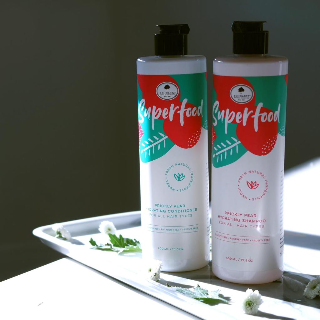 Ультрапитательный и увлажняющий шампунь с суперпродуктами — предотвращает выпадение волос — для всех типов волос — 400 мл