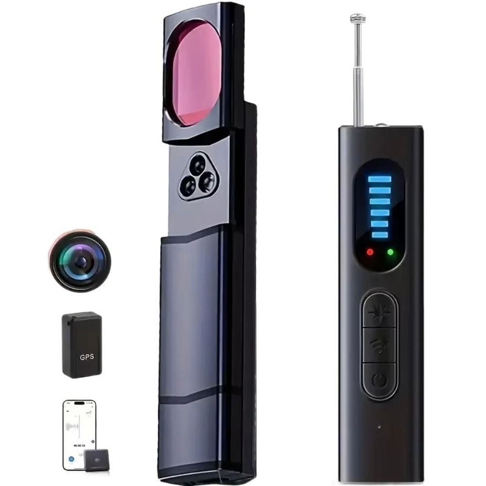 Антишпионский детектор скрытых камер Защита безопасности Всесигнальный сканер Гаджет