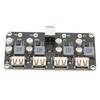 4-канальный модуль быстрой зарядки 12 В 24 В в QC3.0 Power Buck USB зарядное устройство для телефона плата преобразователя