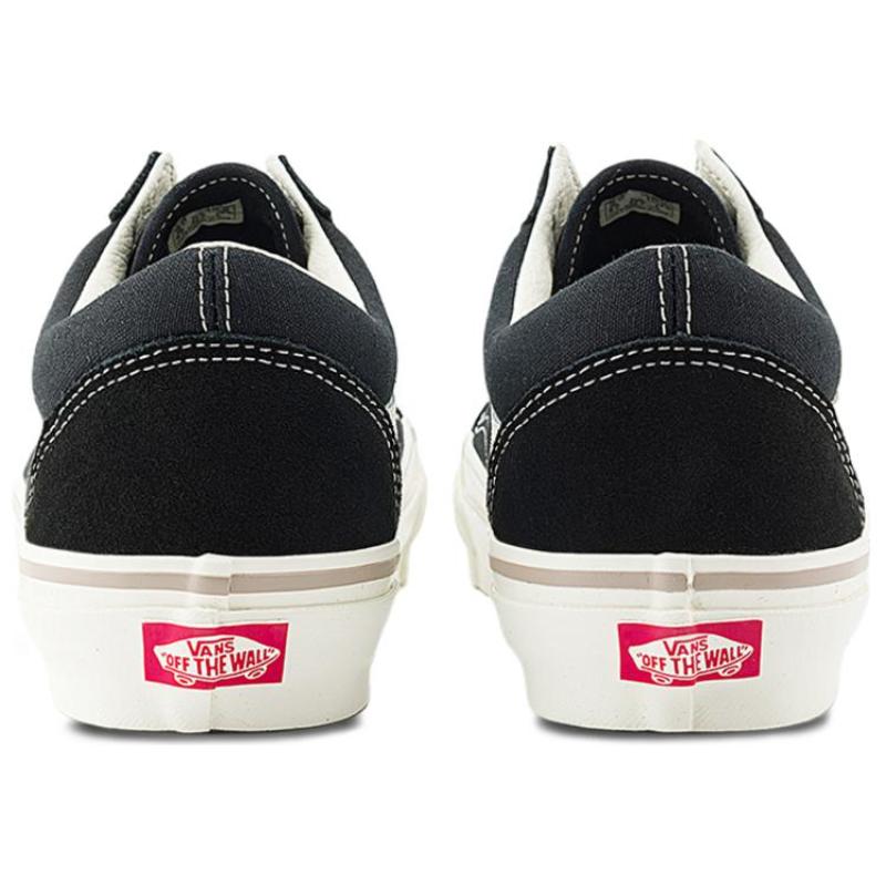Vans Old Skool 36 Wear Resistant And Lightweight Low Top Skateboard Shoes Unisex Black Vans VN000CT91KP