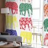 Animal Elephant Flower Silhouette Tulle Curtains For Living Room Sheer Curtain Bedroom Voile Decorative Window Treatments