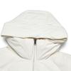 Fila Down Jacket Solid Color Fashion Windproof Warm Hooded Down Coat Women Jackets Fog-Lotus-White F11W443911FIV