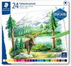 STAEDTLER Design Journey цветные карандаши 24 шт. цветные карандаши Design Journey 146C M24 на масляной основе [Товар]