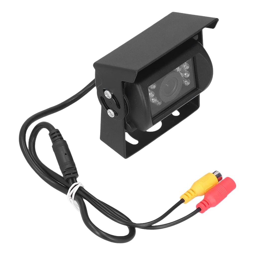 120° Rear View Camera 18 LED IP68 Waterproof Night Vision 24V Universal Car Truck Bus