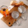 1Pcs Stainless Steel Wire Fine Mesh Flour Sieve Tea Strainer Food Colander Flour Sieve Coffee Matcha Powder Filter Kitchen Tools