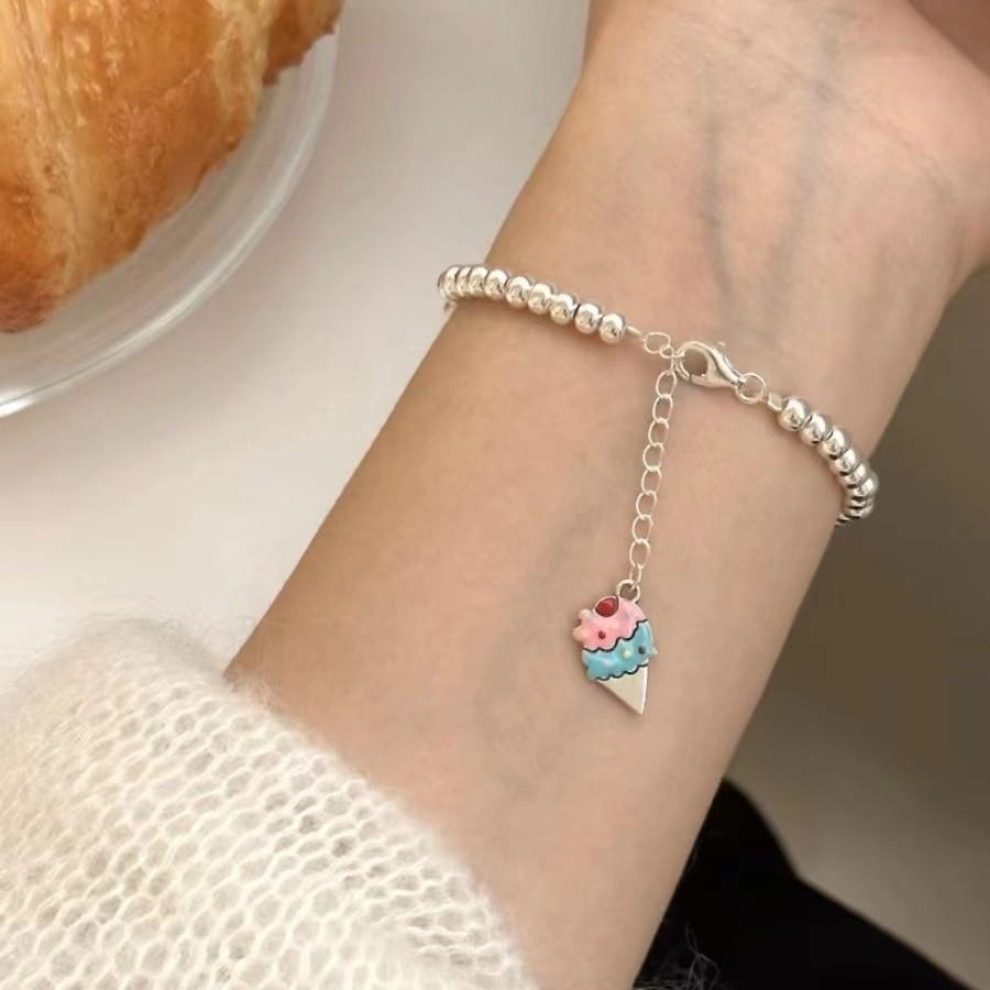 Geometric Flower Elegant Bracelet For Women Sweet Fresh Style Summer 2024