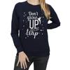 Disney Womens/Ladies Tinker Bell Don´t Grow Up Sweatshirt