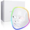Sextupole Led Face Mask Light Therapy,Red Light Therapy for Face,7 Colors LED Facial Skin Care Mask, At-Home Skin Rejuvenation Care Mask