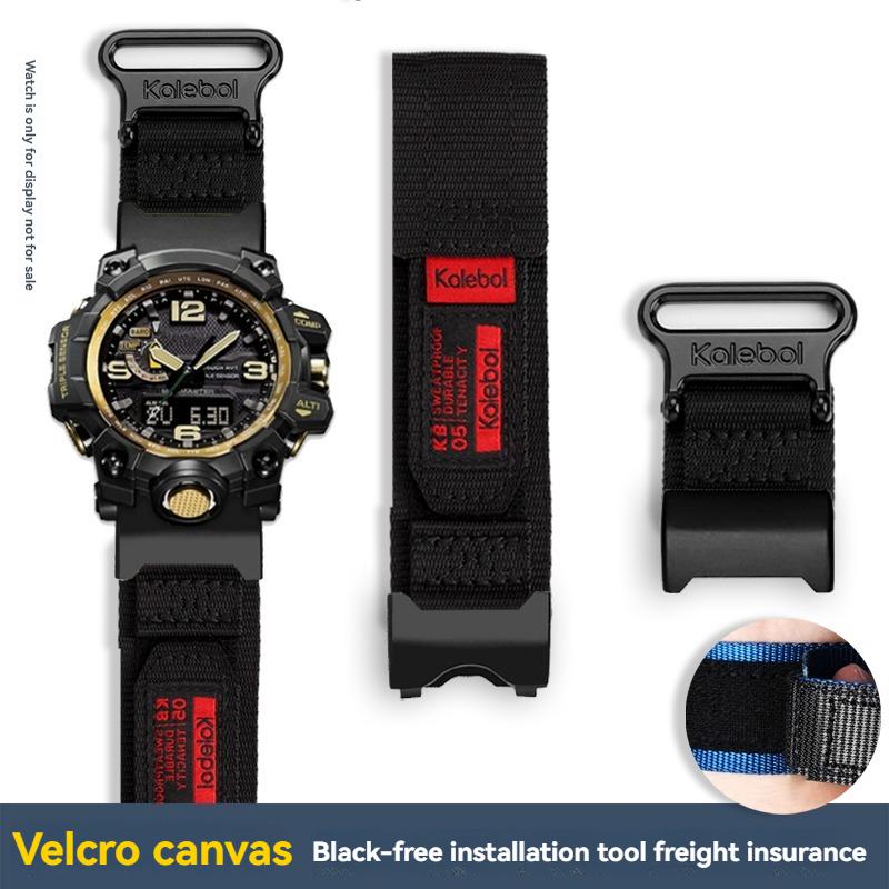 Для Casio G-SHOCK mudmaster GWG-1000/GB серии спортивный альпинизм нейлоновый холщовый ремешок для часов мужской аксессуар браслет