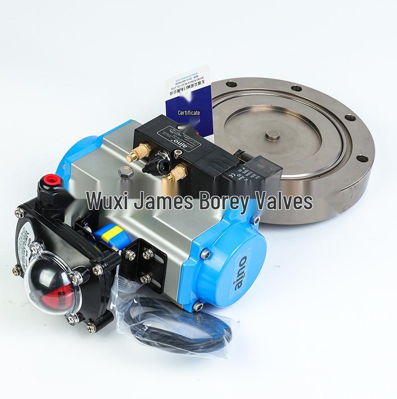 Pneumatic Double/Single Acting Vacuum Butterfly Valve GIQ-16AT Actuator Ball Valve