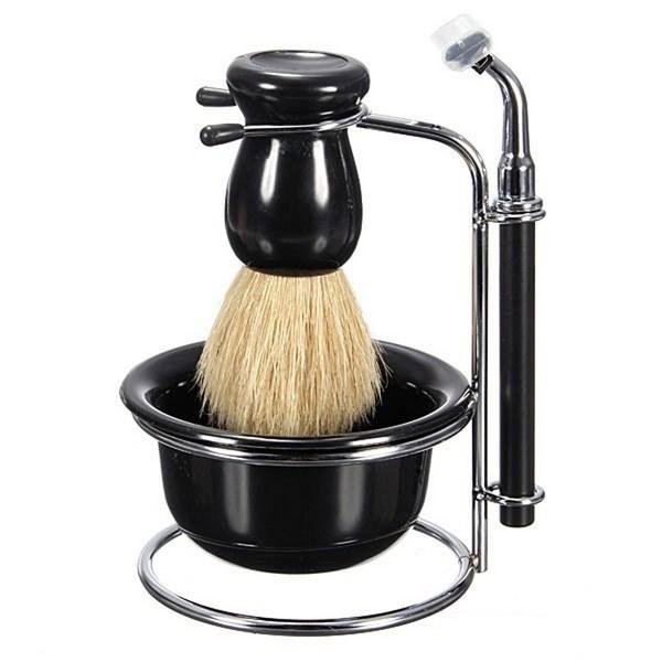 If You're a Cool Guy, You'll Get a Full Shaving Set, Shaving Stand +..., 2 Sets. ,Korean Razor Blade