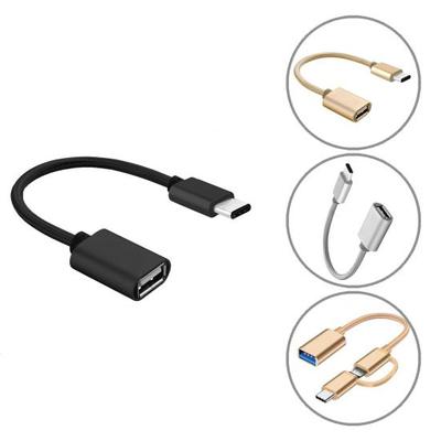 Высококачественный кабель-адаптер Mini Plug Play USB Type-C Micro USB, кабель-конвертер Mini OTG для быстрой передачи данных