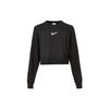 Nike Женская толстовка с длинным рукавом и графическим принтом Swoosh GX Sportswear Черная DR5633-010
